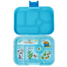 Yumbox Classic Blue Fish superszczelny lunchbox z 6 przegródkami