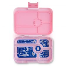 Duży, szczelny lunchbox z 5 przegródkami - Yumbox Tapas Amalfi Pink