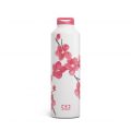 MONBENTO Steel Blossom - termos, butelka termiczna 500 ml