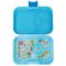 Yumbox Panino Blue Fish szczelny lunchbox dla dzieci z 4 przegródkami