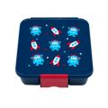 Duży lunchbox dla dzieci z 3 przegródkami - Kosmiczna śniadaniówka