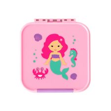 Lunchbox, pojemnik śniadaniowy dla dzieci z 2 przegródkami - Syrenka