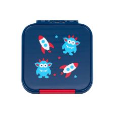Lunchbox, pojemnik śniadaniowy dla dzieci z 2 przegródkami - Kosmiczny