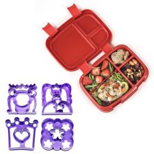 Zestaw dla niejadka: Lunchbox BentGo + foremki do wycinania chleba