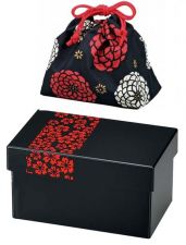 Zestaw Hana: bento box + ozdobna torebka