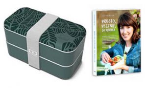 Zestaw JUNGLE: Lunchbox Monbento Original Jungle + książka Prosto, pysznie, do pudełka