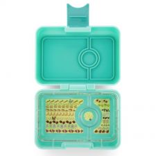 Yumbox Mini Snack Surf Green szczelny minilunchbox dla dzieci z przegródkami