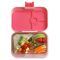 Szczelny lunchbox dla dzieci z 4 przegródkami - Yumbox Panino Gramercy Pink