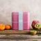 MONBENTO Square blush - bento lunch box 1,7 L (Made in France)